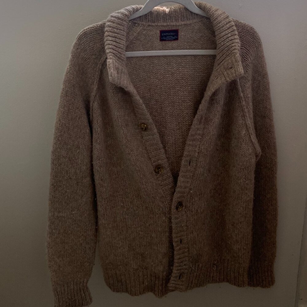 UNTUCKit Men's Alpaca Cardigan